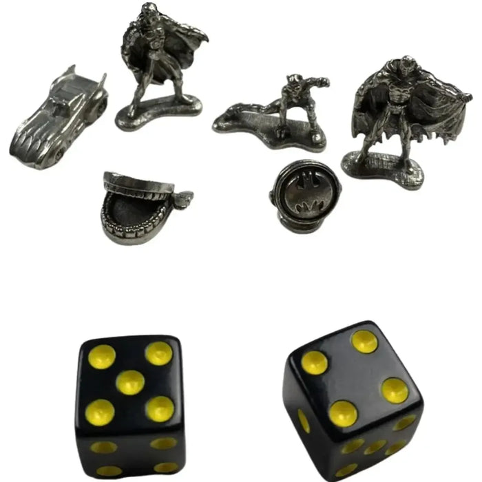 Monopoly: Batman Collector's Edition [DC Comics] - Economic Superhero Board Game for Family, Adults and Children (2-6 Players, Age 8+) - Hasbro (2005)