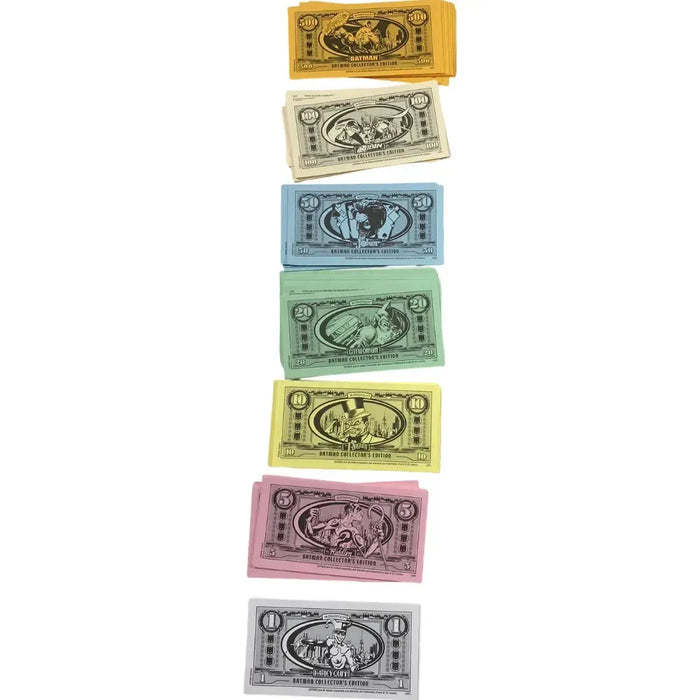 Monopoly: Batman Collector's Edition [DC Comics] - Economic Superhero Board Game for Family, Adults and Children (2-6 Players, Age 8+) - Hasbro (2005)