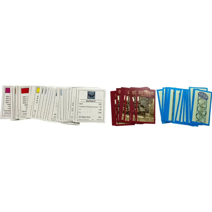 Monopoly: Batman Collector's Edition [DC Comics] - Economic Superhero Board Game for Family, Adults and Children (2-6 Players, Age 8+) - Hasbro (2005)