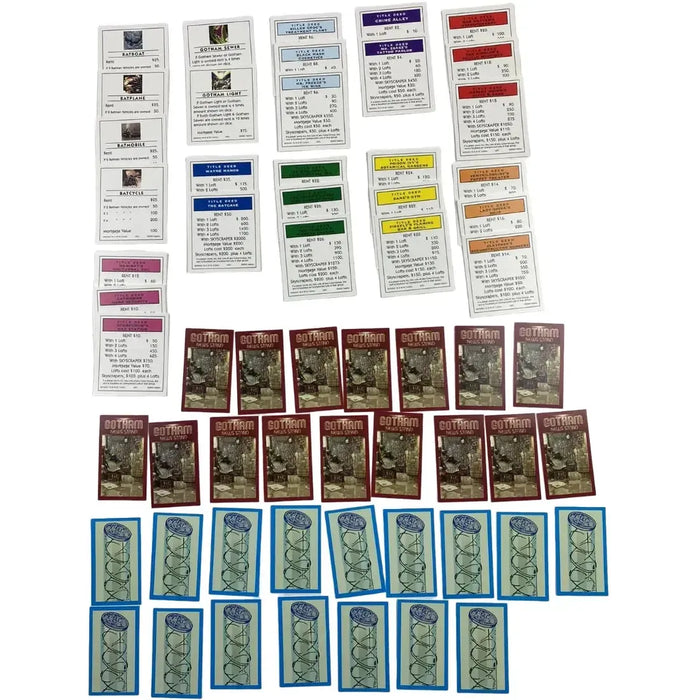 Monopoly: Batman Collector's Edition [DC Comics] - Economic Superhero Board Game for Family, Adults and Children (2-6 Players, Age 8+) - Hasbro (2005)