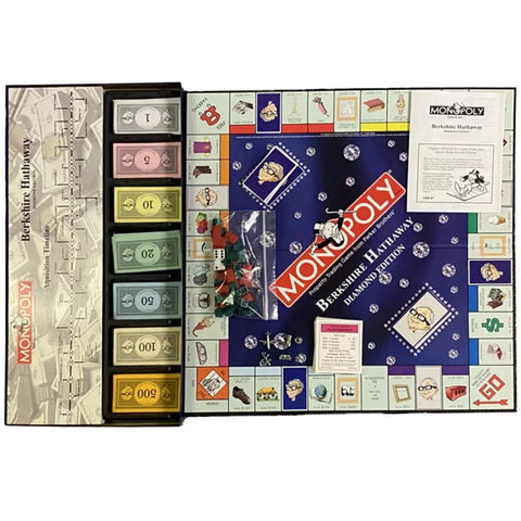 Monopoly: Berkshire Hathaway Diamond Edition - Economic Business Board Game for Family, and Adults (2-6 Players, Ages 8+) - USAopoly - Image 3