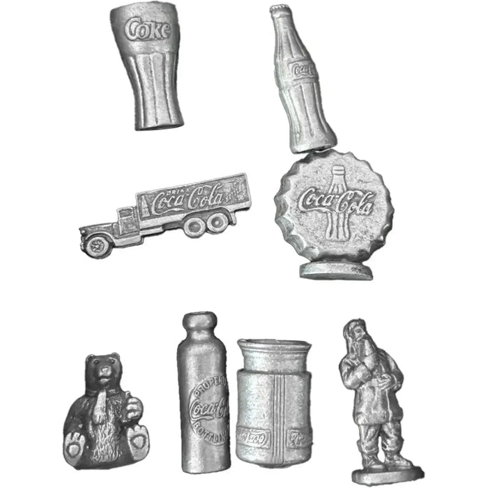 Monopoly: Coca-Cola Collector's Edition - Economic Civilization Game for Family, Adults, and Children (2-8 Players, Ages 8+) - USAopoly (1999)