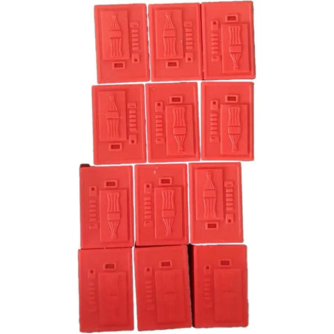 Monopoly: Coca-Cola Collector's Edition - Economic Civilization Game for Family, Adults, and Children (2-8 Players, Ages 8+) - USAopoly (1999)