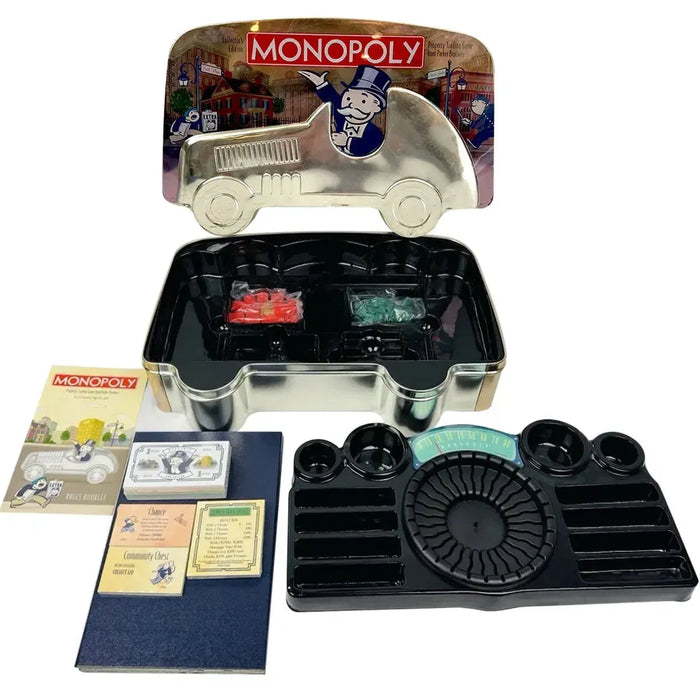 Monopoly Collector's Edition - Economic Civilization Board Game for Family, Adults, and Children (2-6 Players, Ages 8+) - Parker Brothers