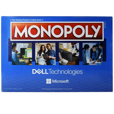Monopoly: Dell Technologies Edition - Economic Business Board Game for Family, and Adults (2-6 Players, Ages 8+) - USAopoly