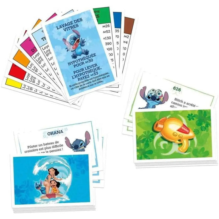 Monopoly: Disney Stitch - Competitive Adventure Board Game for Family, Adults, and Children (2-4 ...