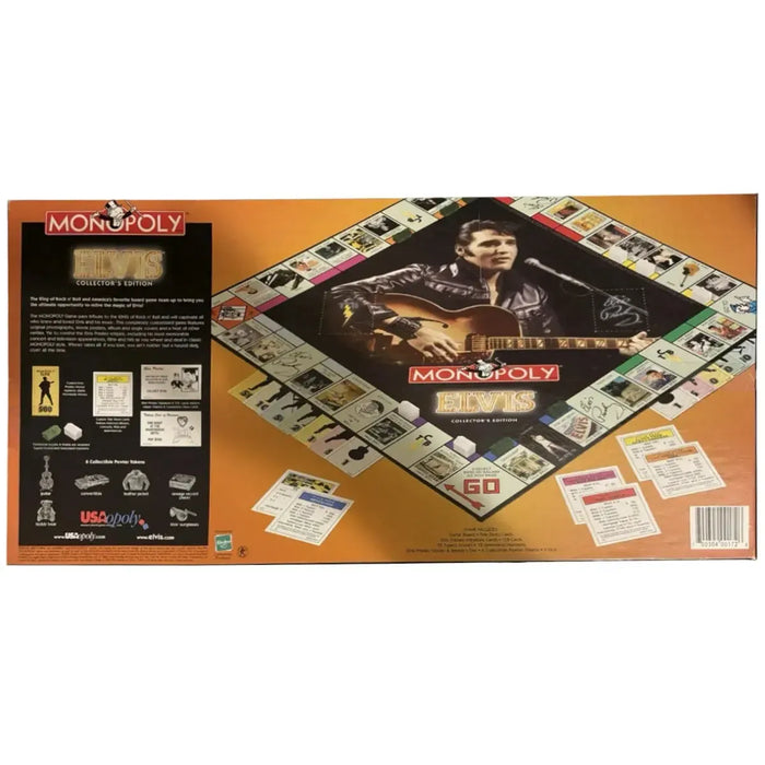 Monopoly: Elvis Presley 25th Anniversary Collector's Edition - Economic Music Board Game for Family, and Adults (2-4 Players, Ages 8+) - USAopoly