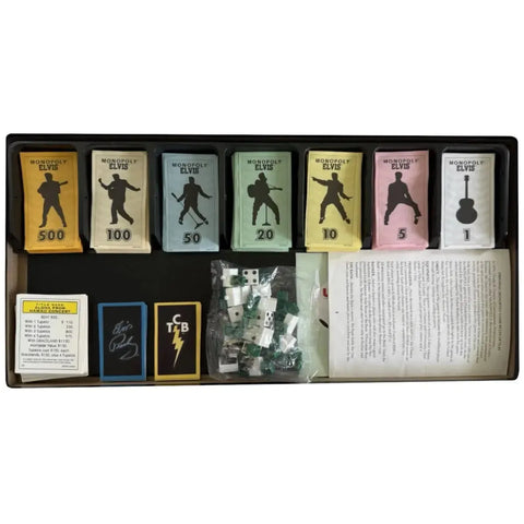 Monopoly: Elvis Presley 25th Anniversary Collector's Edition - Economic Music Board Game for Family, and Adults (2-4 Players, Ages 8+) - USAopoly