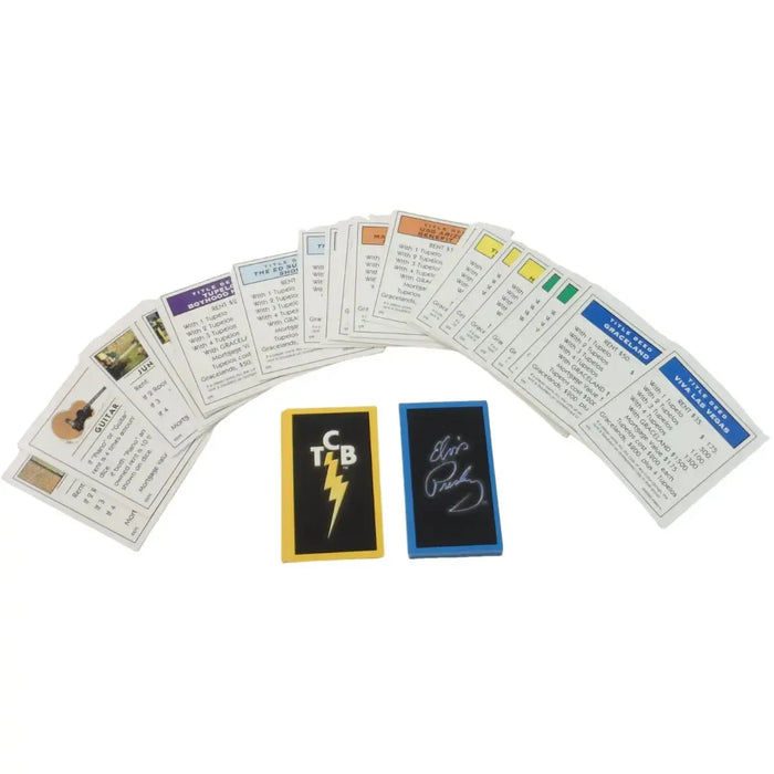 Monopoly: Elvis Presley 25th Anniversary Collector's Edition - Economic Music Board Game for Family, and Adults (2-4 Players, Ages 8+) - USAopoly
