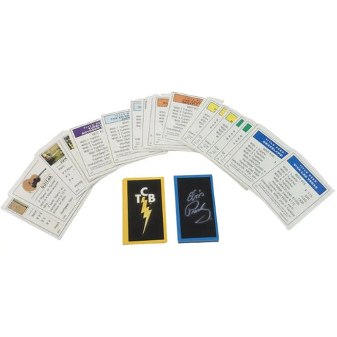 Monopoly: Elvis Presley 25th Anniversary Collector's Edition - Economic Music Board Game for Family, and Adults (2-4 Players, Ages 8+) - USAopoly