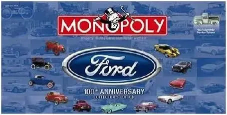 Monopoly - Ford 100th Anniversary Collector's Edition Board Game - USAopoly