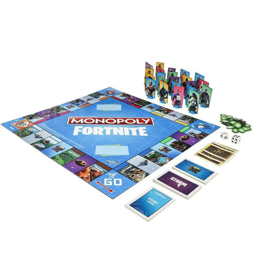 Monopoly: Fortnite - Competitive Video Game Board Game for Family (2-7 Players, Ages 13+) - Hasbro