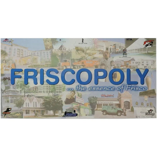 Monopoly: Friscopoly Edition - Economic Civilization Board Game for Family, Adults, and Children (2-6 Players, Ages 8+) - Late for the Sky