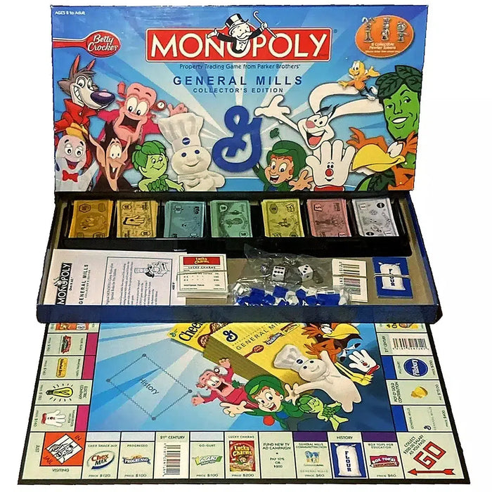 Monopoly General Monopoly: General Mills Collector's - Food Game (2-8, 8+) — Poggers