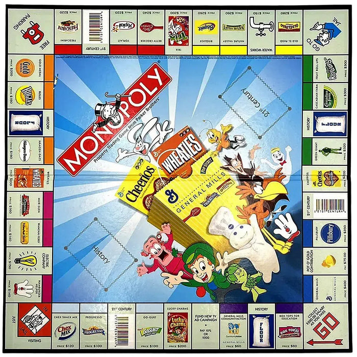 Monopoly General Monopoly: General Mills Collector's - Food Game (2-8, 8+) — Poggers