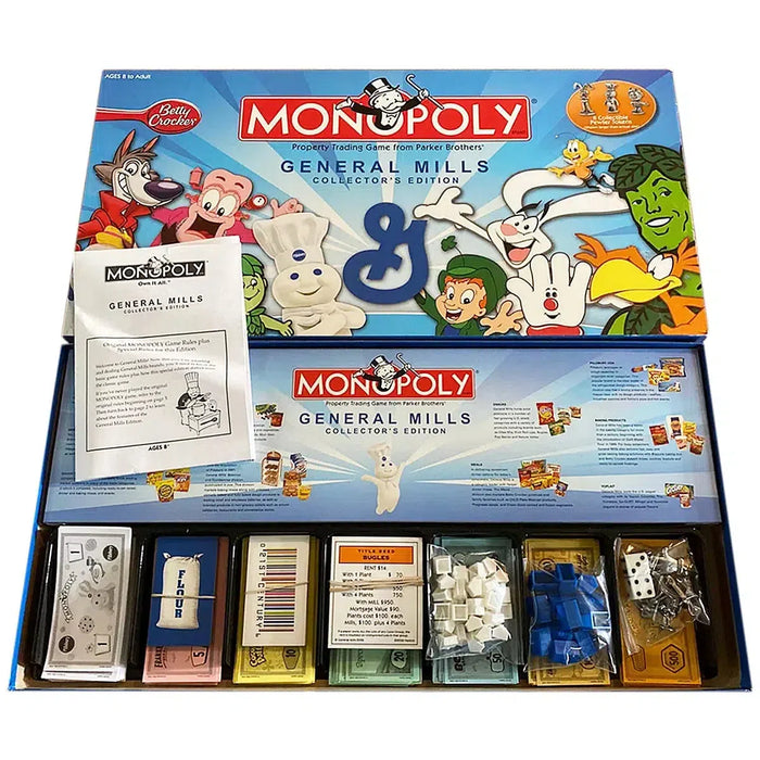 Monopoly General Monopoly: General Mills Collector's - Food Game (2-8, 8+) — Poggers