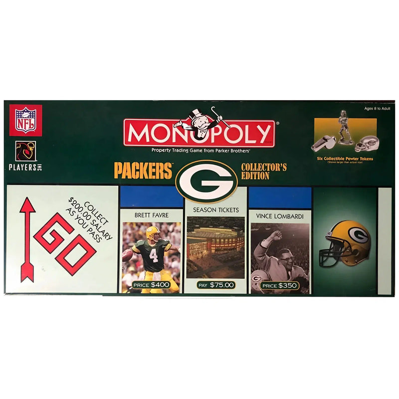 Monopoly: Green Bay Packers Collector's Edition [NFL] - Board Game - USAopoly - (2003)