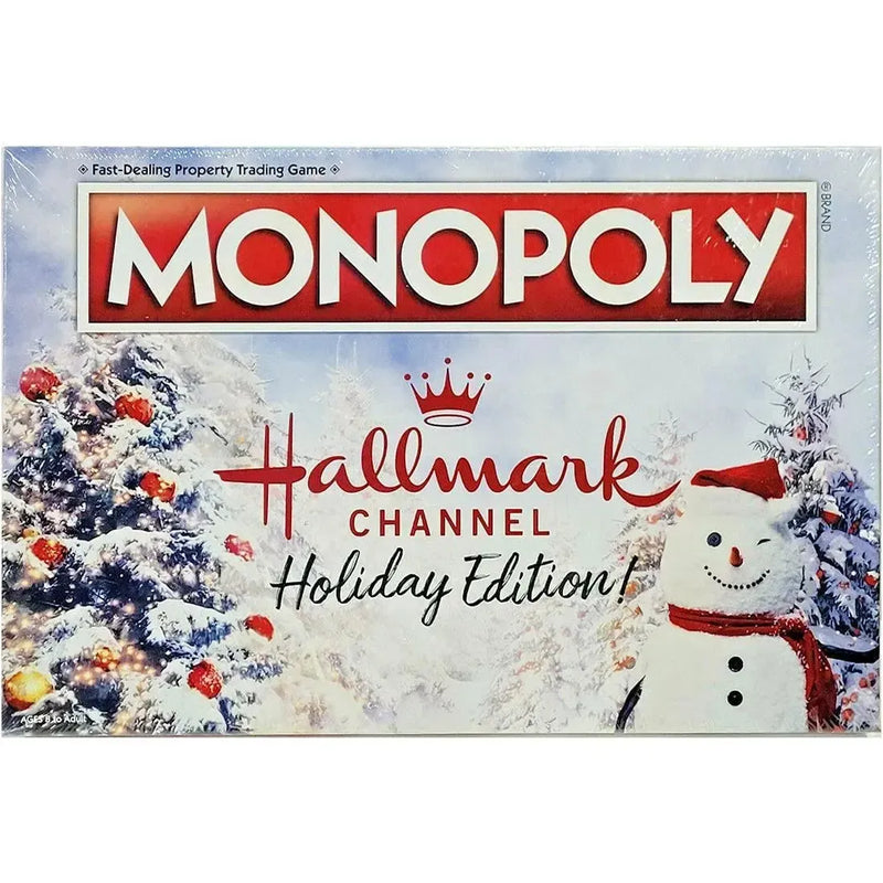 Monopoly: Hallmark Channel Holiday Edition - Economic Holiday Board Game for Family, Adults, and Children (2-6 Players, Ages 8+) - USAopoly