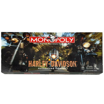 Monopoly: Harley-Davidson Authorized Edition - Competitive Motorcycles Board Game for Family, Adults, and Children (2-8 Players, Ages 8+) - USAopoly
