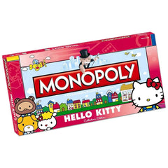 Monopoly: Hello Kitty Collector's Edition - Economic Cute Board Game for Family, Adults, and Children (2-6 Players, Ages 8+) - USAopoly