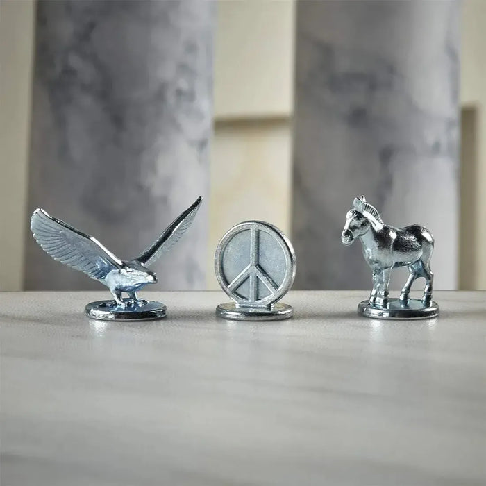 Monopoly: House Divided Edition - Economic Politics Board Game for Family, Adults, and Children (2-6 Player, Ages 8+) - Hasbro Gaming