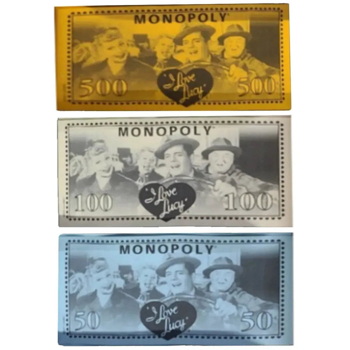 Monopoly: "I Love Lucy" 50th Anniversary Collector's Edition - War Competitive Board Game for Family and Adults (2 Players, Ages 8+) - USAopoly