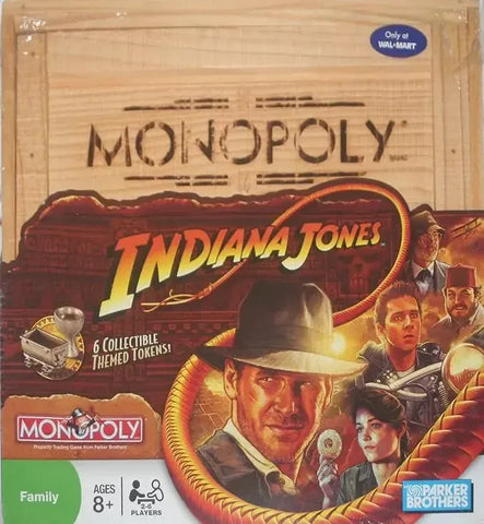 Monopoly - Indiana Jones Edition Board Game for Family, Adults, and Children (2-6 Players, Ages 8+) - Collector's Edition - Image 3