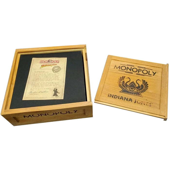 Monopoly - Indiana Jones Edition Board Game for Family, Adults, and Children (2-6 Players, Ages 8+) - Collector's Edition