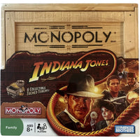 Monopoly - Indiana Jones Edition Board Game for Family, Adults, and Children (2-6 Players, Ages 8+) - Collector's Edition