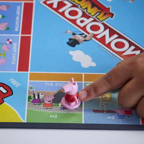 Monopoly Junior: Peppa Pig Edition Board Game for 2-4 Players, Indoor Game for Kids Ages 5 and Up - Hasbro - Image 10