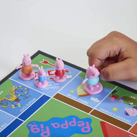 Monopoly Junior: Peppa Pig Edition Board Game for 2-4 Players, Indoor Game for Kids Ages 5 and Up - Hasbro - Image 7