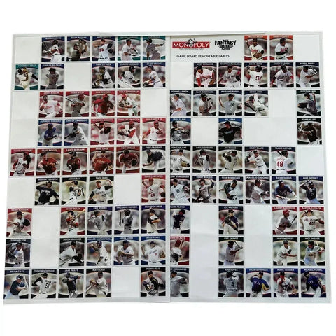 Monopoly: My Fantasy Baseball Players Edition - Economic Sports Board Game for Family, Adults, and Children (2-6 Players, Ages 8+) - USAopoly