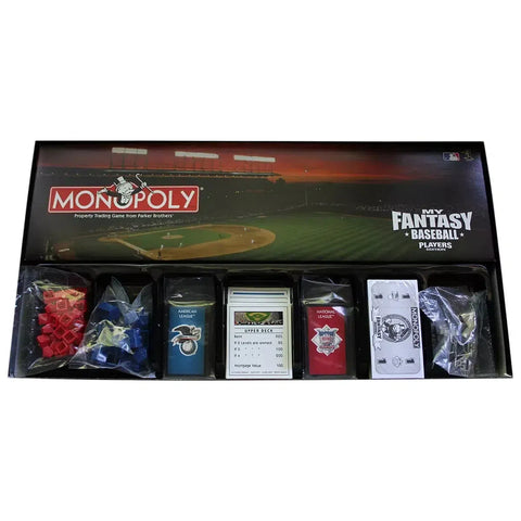 Monopoly: My Fantasy Baseball Players Edition - Economic Sports Board Game for Family, Adults, and Children (2-6 Players, Ages 8+) - USAopoly