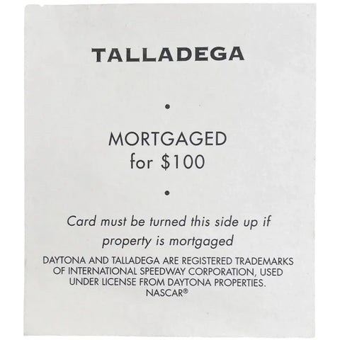 Monopoly: NASCAR Official Collector's Edition - Economic Racing Board Game for Family, Adults, and Children (2-8 Players, Age 8+) - Parker Brothers - (1997)