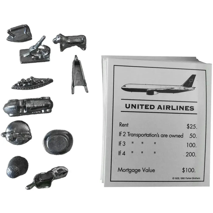 Monopoly: New York City Edition - Economic Civilization Board Game for Family, Adults, and Children (2-8 Players, Ages 8+) - USAopoly - (1995)