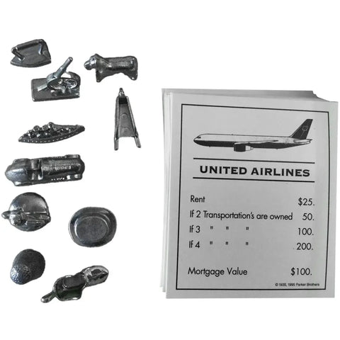 Monopoly: New York City Edition - Economic Civilization Board Game for Family, Adults, and Children (2-8 Players, Ages 8+) - USAopoly - (1995)