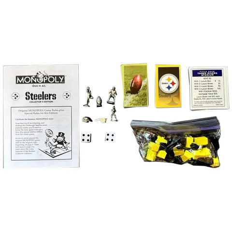 Monopoly - Pittsburgh Steelers - Collector's Edition