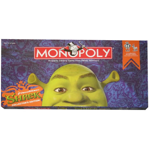 Monopoly: Shrek Collector's Edition - Economic Fairy Tale Board Game for Family, Adults, and Children (2-6 Players, Ages 8+) - USAopoly