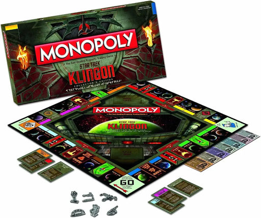 Monopoly - Star Trek Klingon Collector's Edition Board Game - USAOPOLY