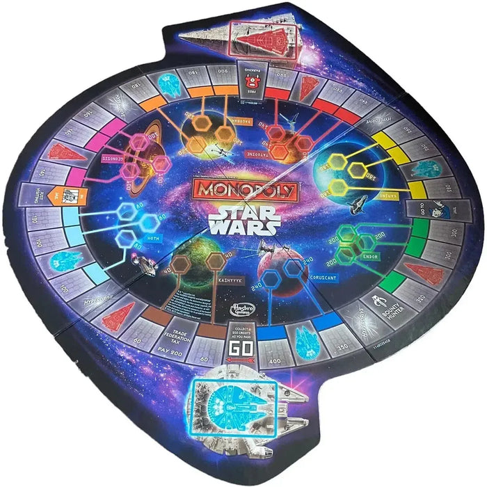 Monopoly: Star Wars Edition - Economic War Board Game for Family, Adults, and Children (2-4 Players, Age 8+) - Hasbro Gaming
