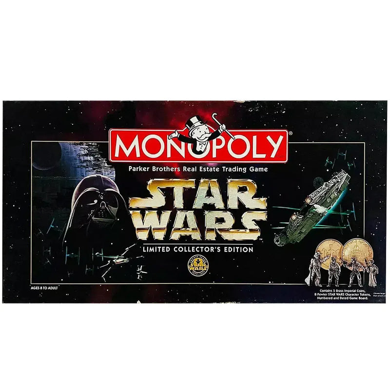 Monopoly: Star Wars Limited Collector's Edition - Economic Sci-Fi Board Game for Family, Adults, and Children (2-8 Players, Ages 8+) - USAopoly
