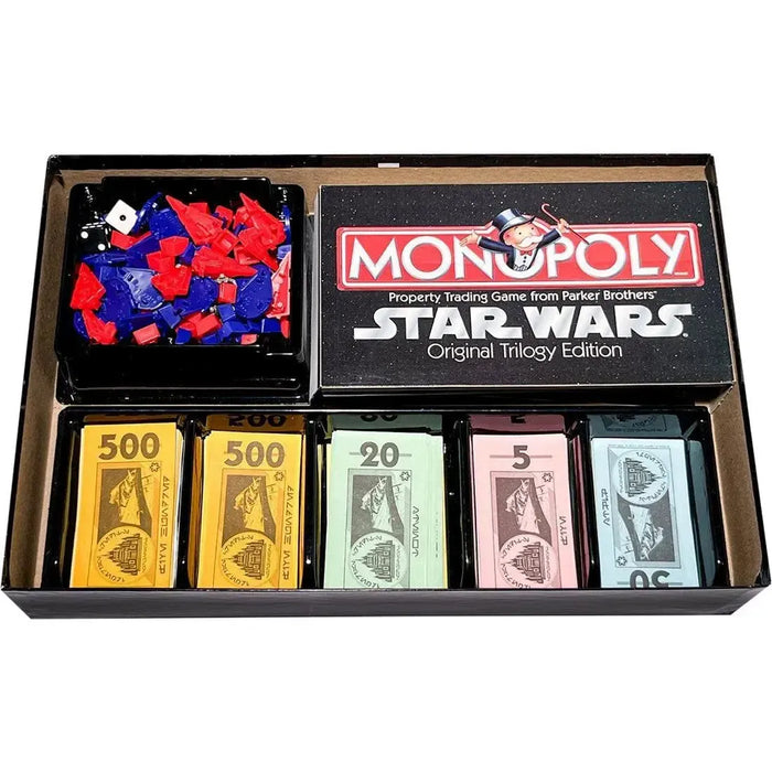 Monopoly: Star Wars Original Trilogy Edition - Economic Science Fiction Board Game for Family, Adults, and Children (2-8 Players, Ages 8+) - Parker Brothers