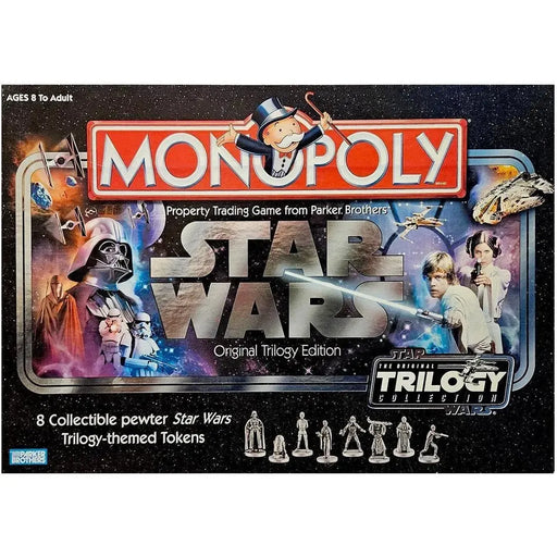 Monopoly: Star Wars Original Trilogy Edition - Economic Science Fiction Board Game for Family, Adults, and Children (2-8 Players, Ages 8+) - Parker Brothers