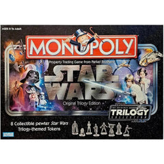 Monopoly: Star Wars Original Trilogy Edition - Economic Science Fiction Board Game for Family, Adults, and Children (2-8 Players, Ages 8+) - Parker Brothers
