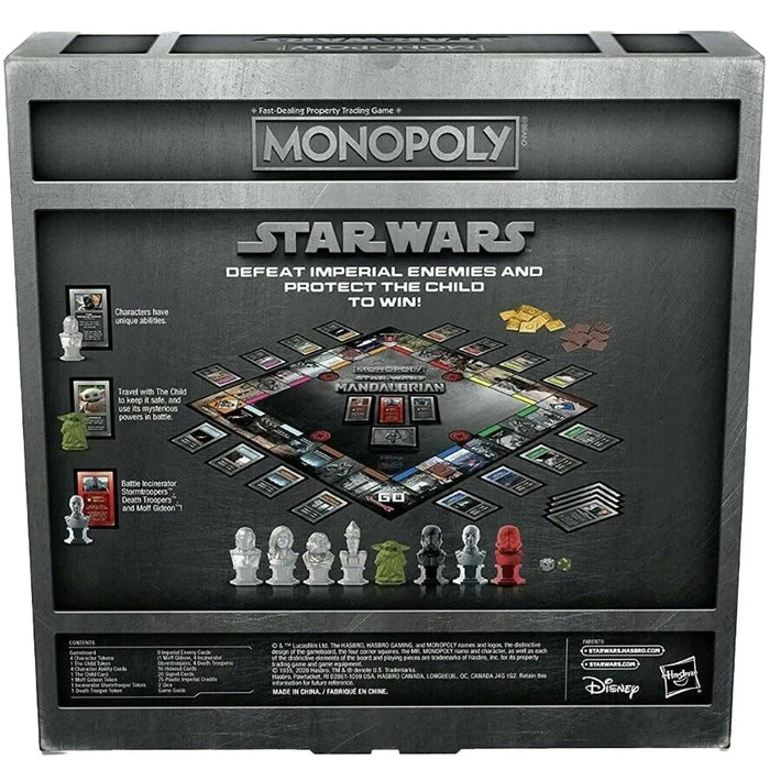 Monopoly: Star Wars The Mandalorian Edition Board Game