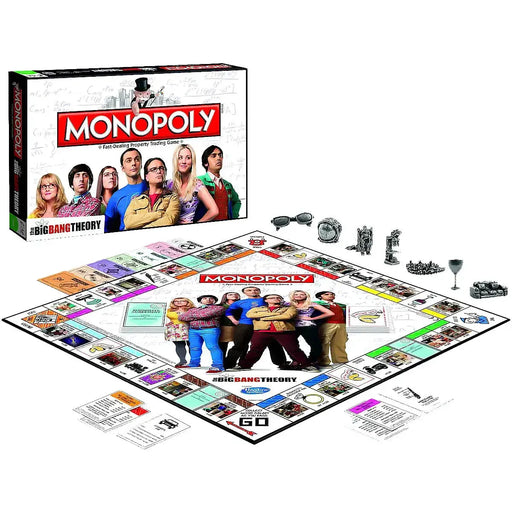 Monopoly: The Big Bang Theory Edition - Economic Math Board Game for Family, Adults, and Children (2-6 Players, Ages 8+) - USAopoly