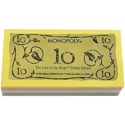 Monopoly: The Lord of the Rings Trilogy Edition - Economic Fantasy Board Game for Family, and Adults (2-6 Players, Ages 8+) - Parker Brothers