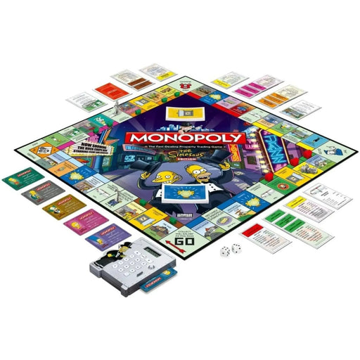 Monopoly - The Simpsons Electronic Edition Board Game - Hasbro