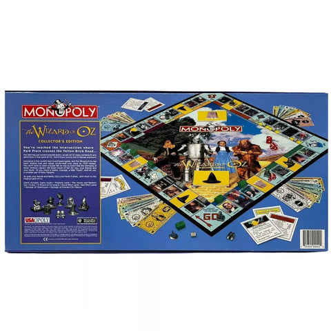 Monopoly: The Wizard of Oz Collector's Edition - Economic Fantasy Board Game for Family, Adults, and Children (2-8 Players, Ages 8+) - USAopoly