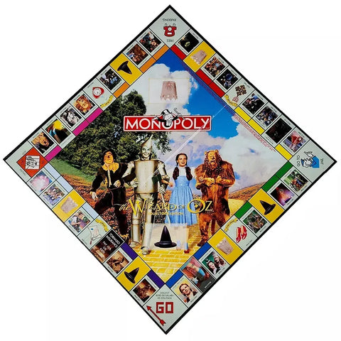 Monopoly: The Wizard of Oz Collector's Edition - Economic Fantasy Board Game for Family, Adults, and Children (2-8 Players, Ages 8+) - USAopoly